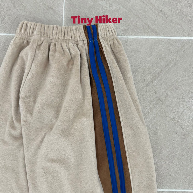 Hiker - Korean Children Fashion - #stylishchildhood - Louis Velour Line Jogger Pants - 6