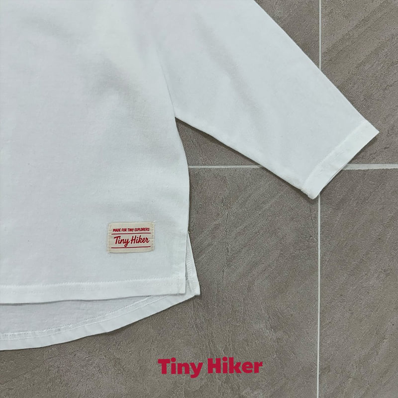 Hiker - Korean Children Fashion - #todddlerfashion - Plain Uneven Washing Inner Tee - 9