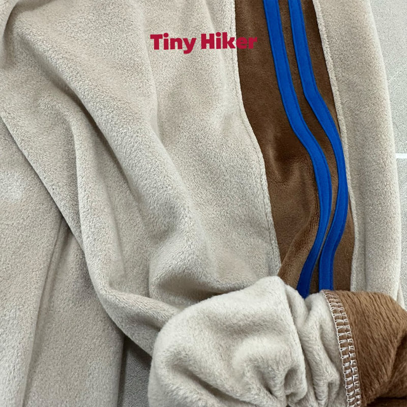 Hiker - Korean Children Fashion - #toddlerclothing - Louis Velour Line Jogger Pants - 5