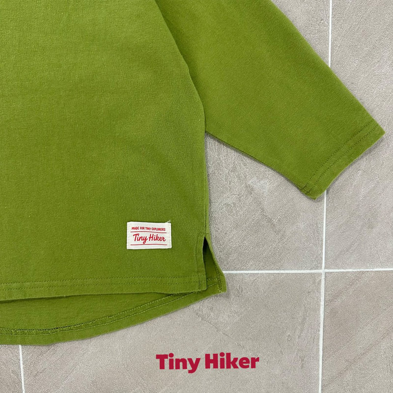 Hiker - Korean Children Fashion - #toddlerclothing - Plain Uneven Washing Inner Tee - 10