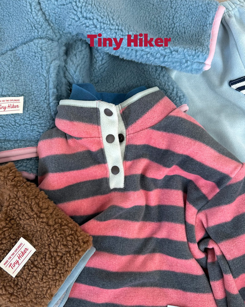 Hiker - Korean Children Fashion - #toddlerclothing - Toast Half Open Fleece - 8