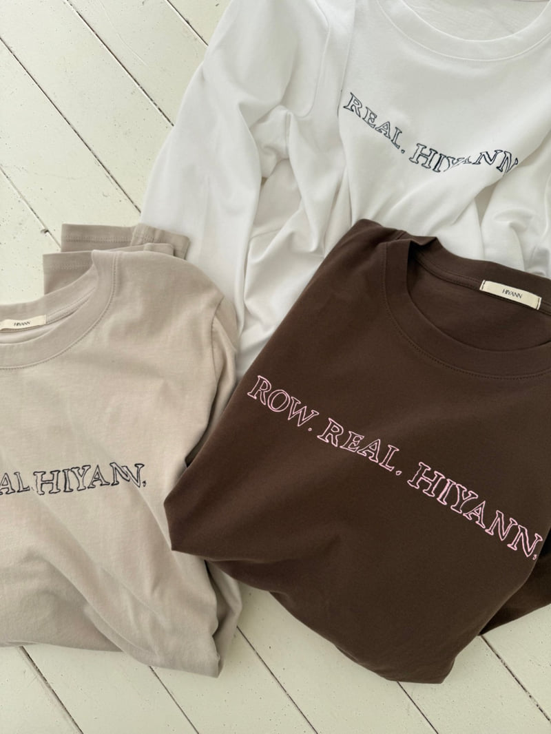 Hiyann - Korean Women Fashion - #momslook - Peach Raw Long Sleeve Tee - 11