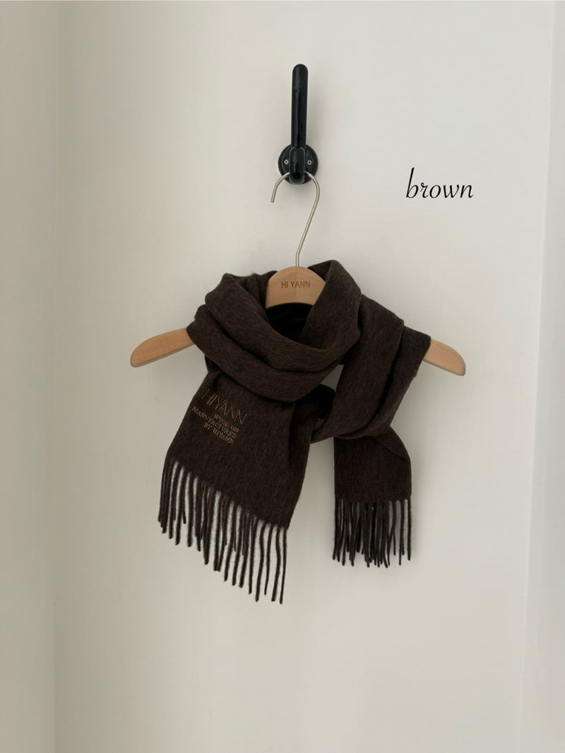 Hiyann - Korean Women Fashion - #womensfashion - N Wool Muffler - 4