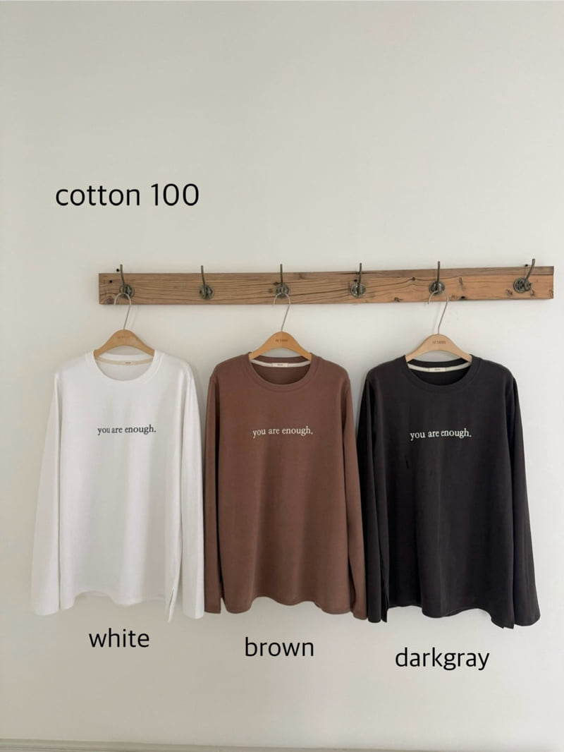 Hiyann - Korean Women Fashion - #momslook - Peach Enough Tee