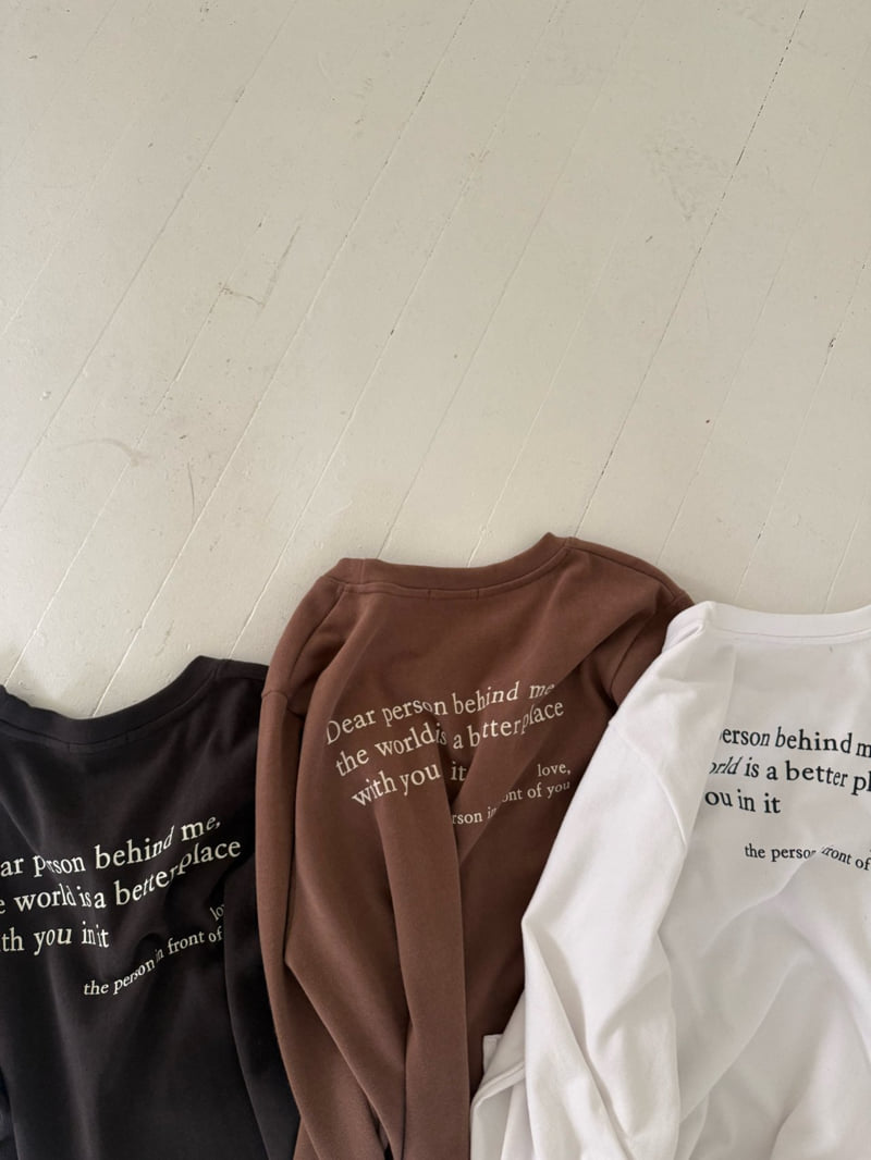 Hiyann - Korean Women Fashion - #momslook - Peach Enough Tee - 12
