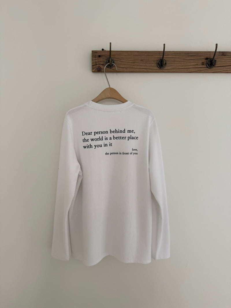 Hiyann - Korean Women Fashion - #momslook - Peach Enough Tee - 5