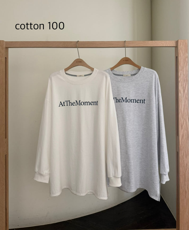 Hiyann - Korean Women Fashion - #momslook - Peach Moment Tee