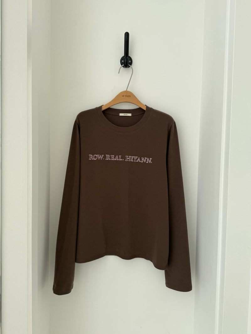 Hiyann - Korean Women Fashion - #womensfashion - Peach Raw Long Sleeve Tee - 6