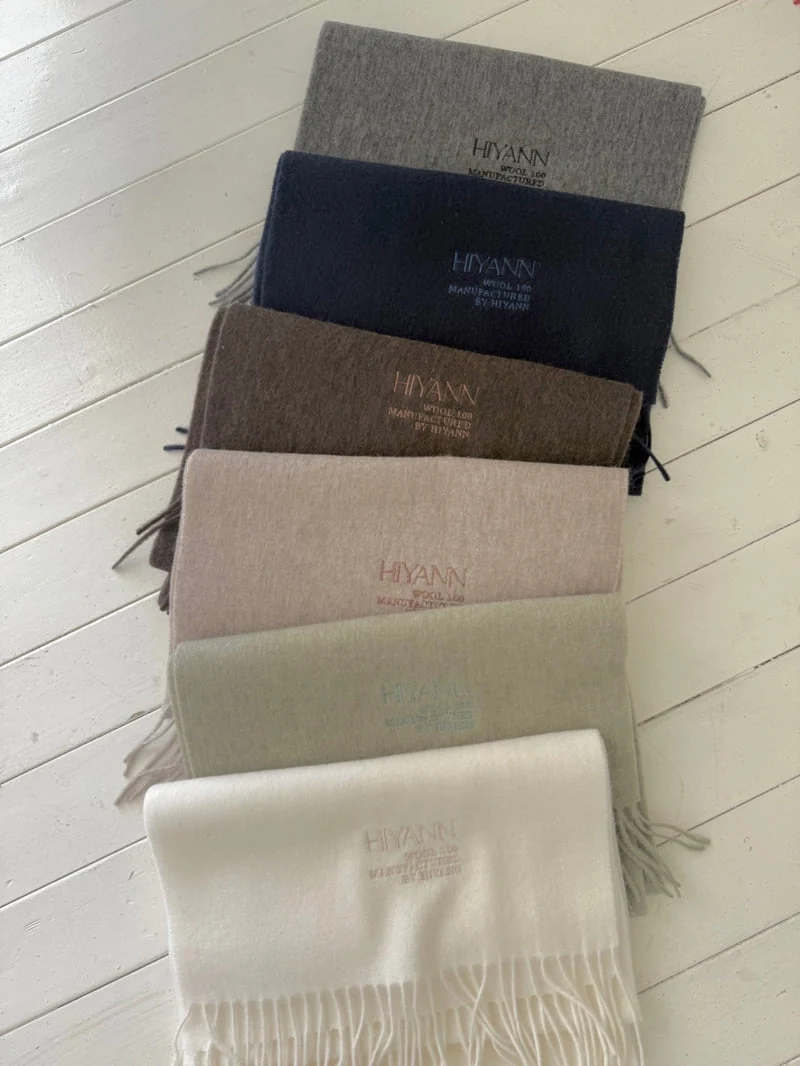 Hiyann - Korean Women Fashion - #womensfashion - N Wool Muffler - 11