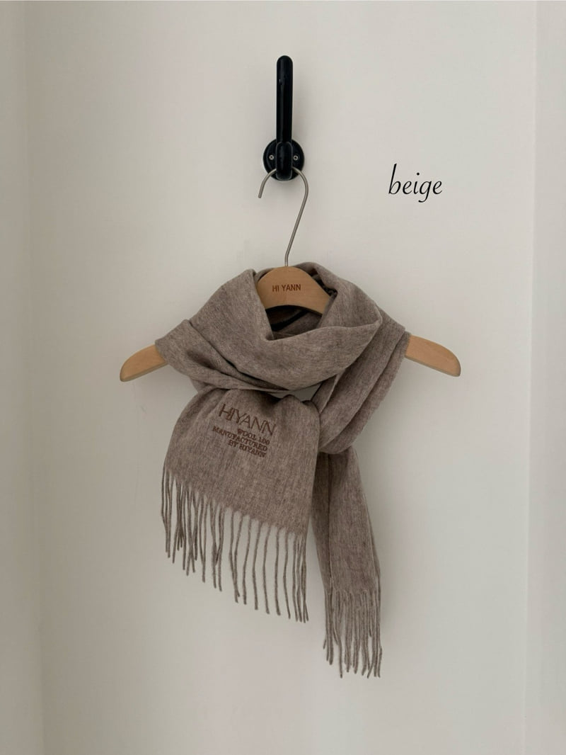 Hiyann - Korean Women Fashion - #womensfashion - N Wool Muffler - 3