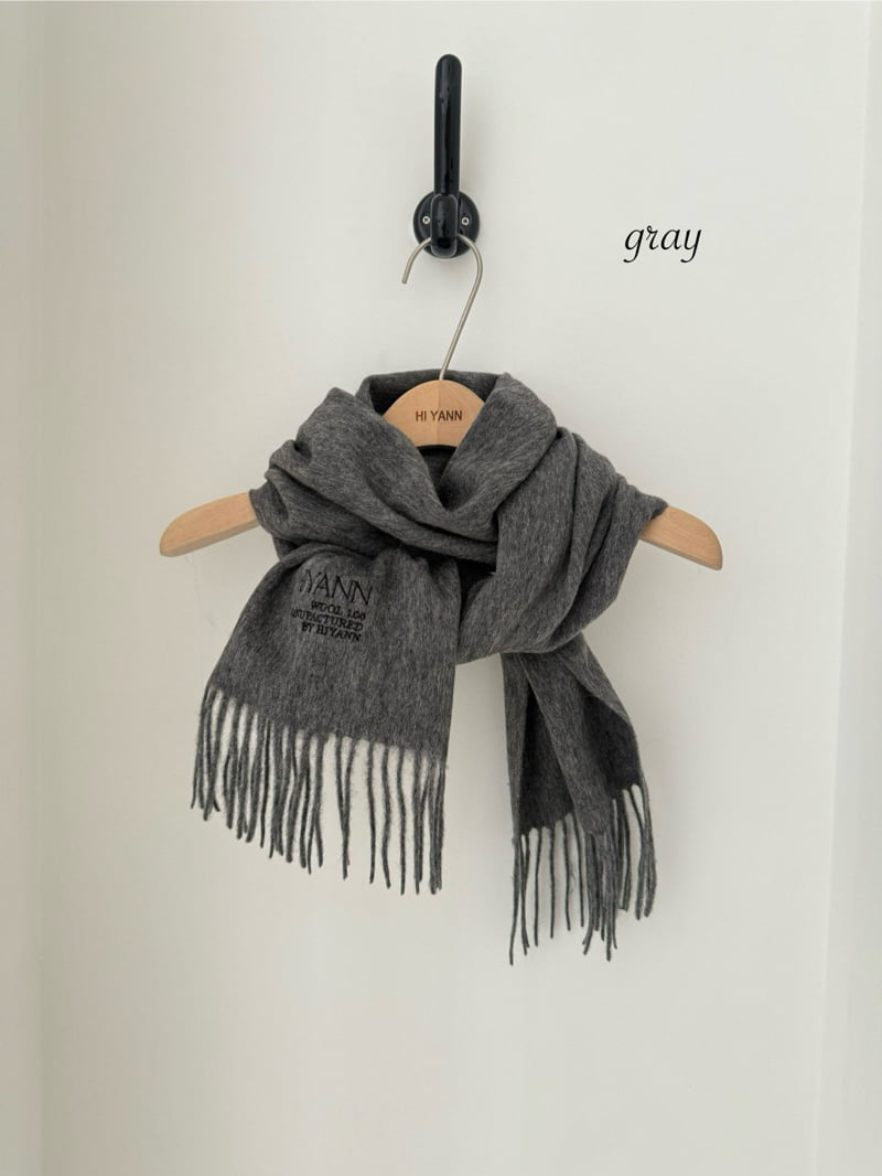 Hiyann - Korean Women Fashion - #womensfashion - N Wool Muffler - 7