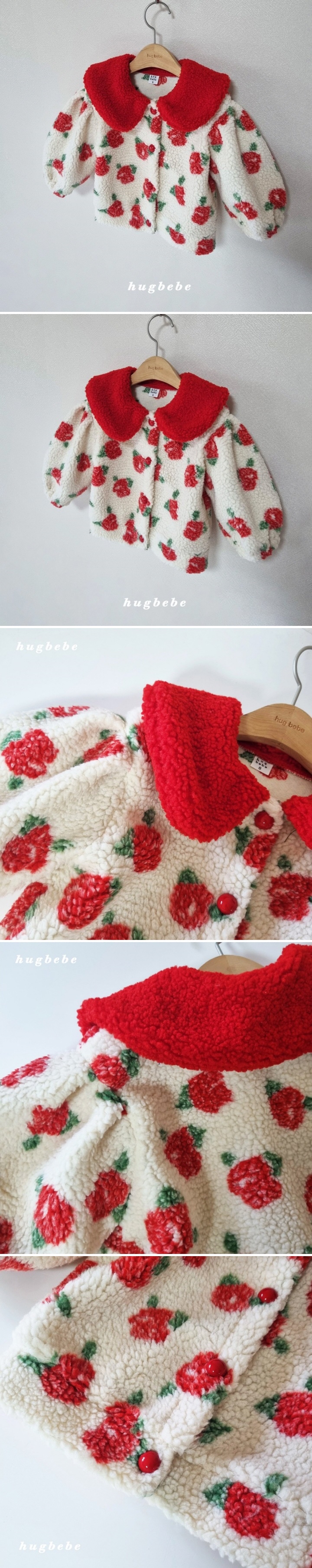 Hug Bebe - Korean Children Fashion - #childofig - Coco Rose Jacket