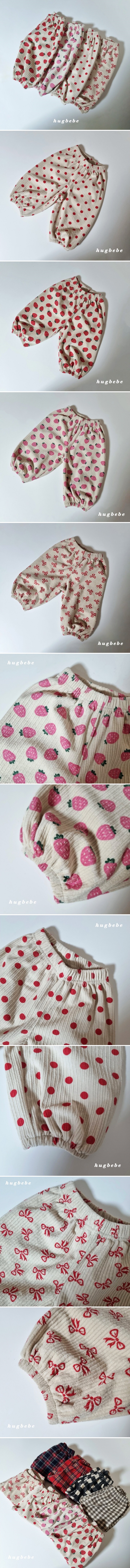 Hug Bebe - Korean Children Fashion - #toddlerclothing - Sweet Cozy Peach Fleece Pants