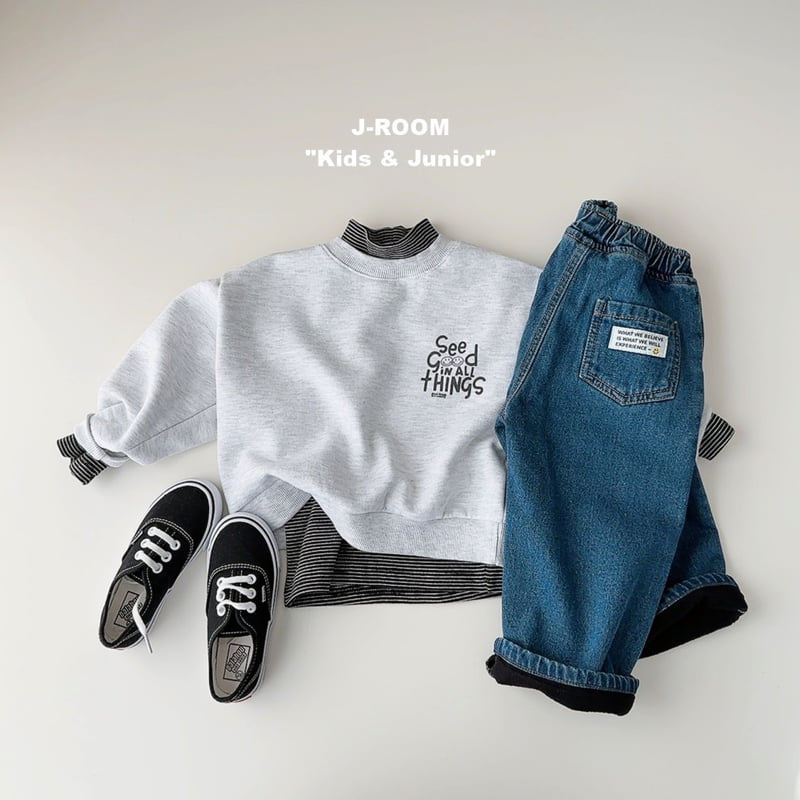J-Room - Korean Children Fashion - #Kfashion4kids - Good Smile Sweatshirt - 7