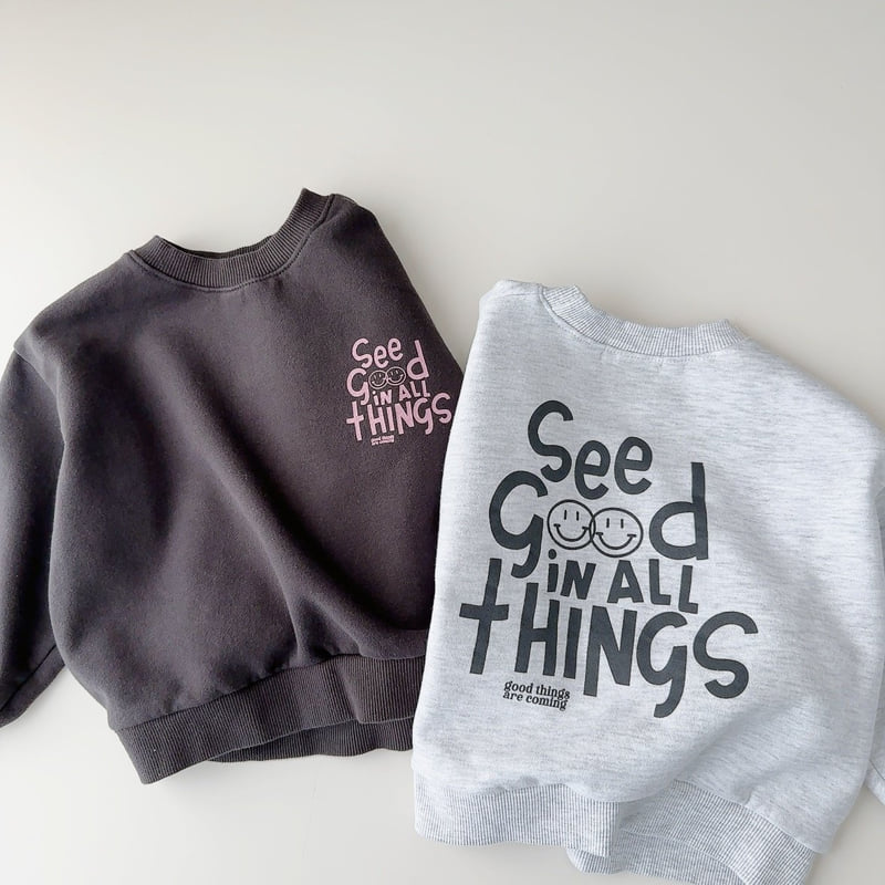 J-Room - Korean Children Fashion - #Kfashion4kids - Good Smile Sweatshirt - 2