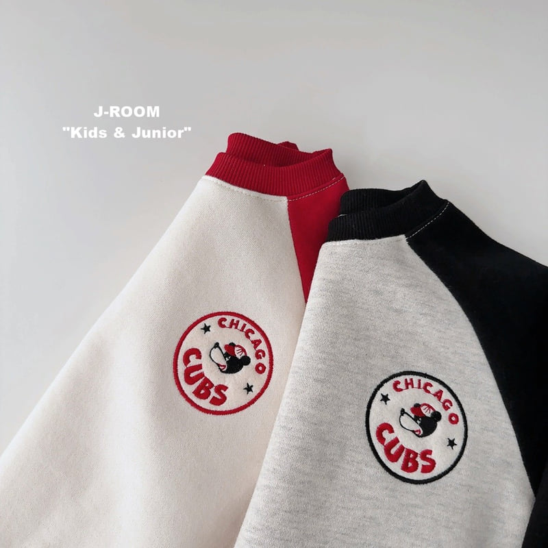 J-Room - Korean Children Fashion - #Kfashion4kids - Chicago Raglan Sweatshirt - 5