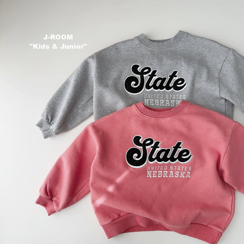 J-Room - Korean Children Fashion - #childofig - State Patch Sweatshirt - 5