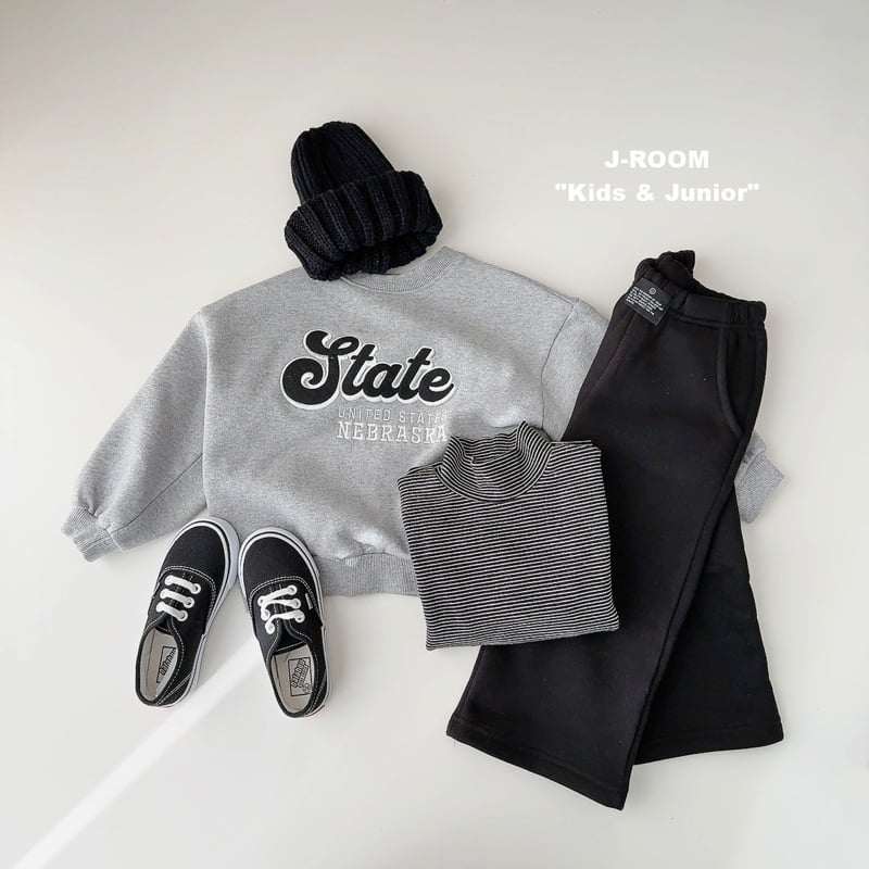 J-Room - Korean Children Fashion - #childofig - State Patch Sweatshirt - 11