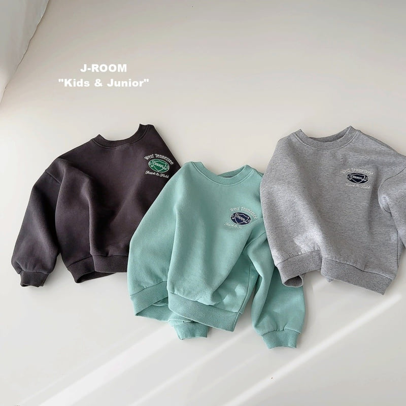 J-Room - Korean Children Fashion - #childofig - Champ Embroidery Sweatshirt - 5