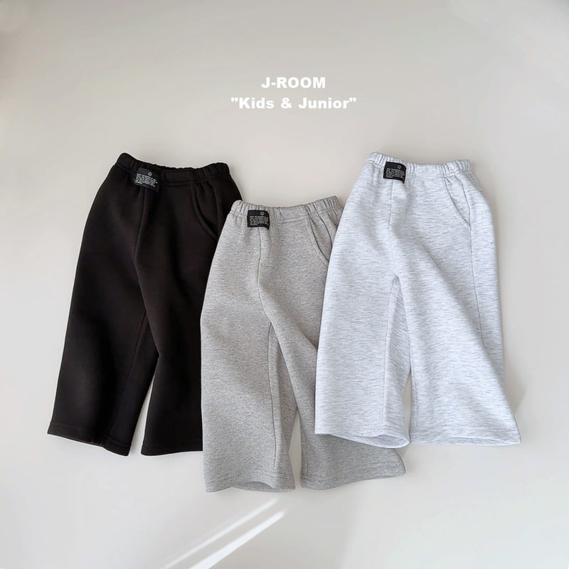 J-Room - Korean Children Fashion - #childofig - Point Fleece Wide Pants