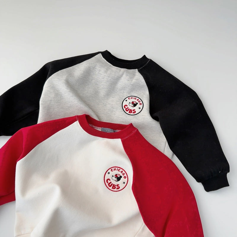 J-Room - Korean Children Fashion - #childrensboutique - Chicago Raglan Sweatshirt - 4