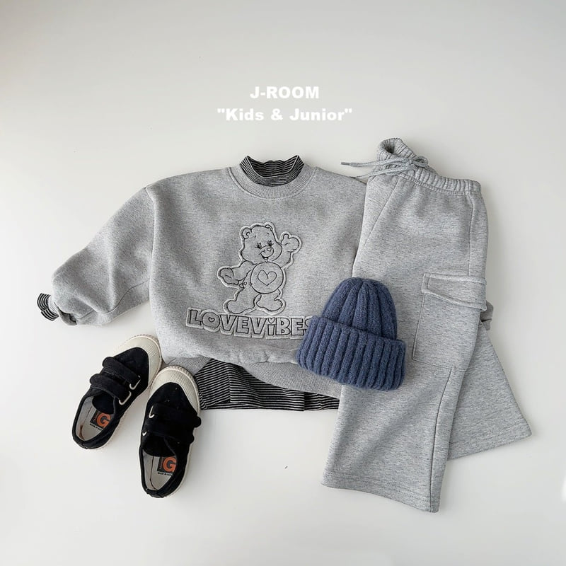 J-Room - Korean Children Fashion - #designkidswear - Fleece Cargo Wide Pants - 11