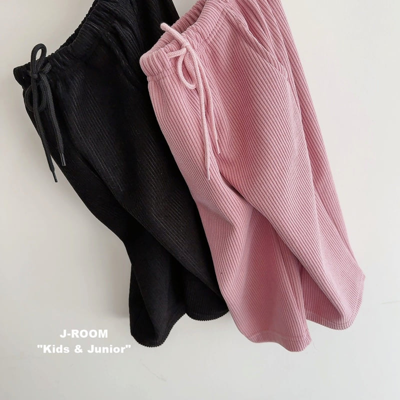 J-Room - Korean Children Fashion - #designkidswear - Plus Corduroy Wide Pants - 3