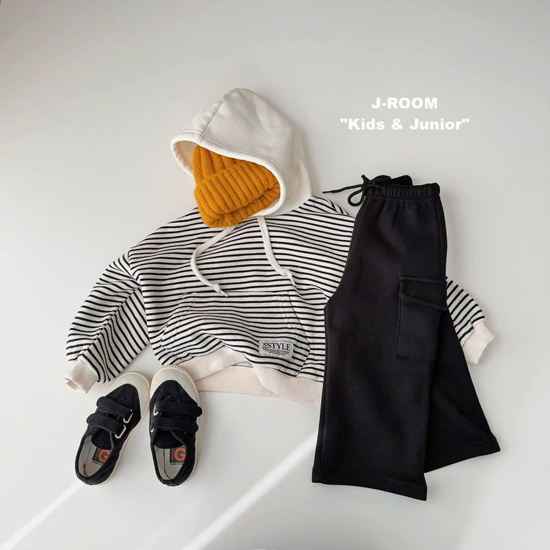 J-Room - Korean Children Fashion - #discoveringself - Fleece Cargo Wide Pants - 6