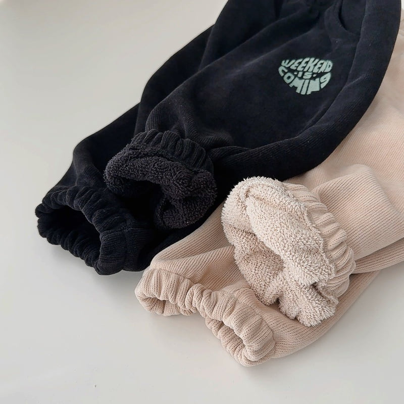 J-Room - Korean Children Fashion - #discoveringself - Coming Fleece Jogger Pants - 3