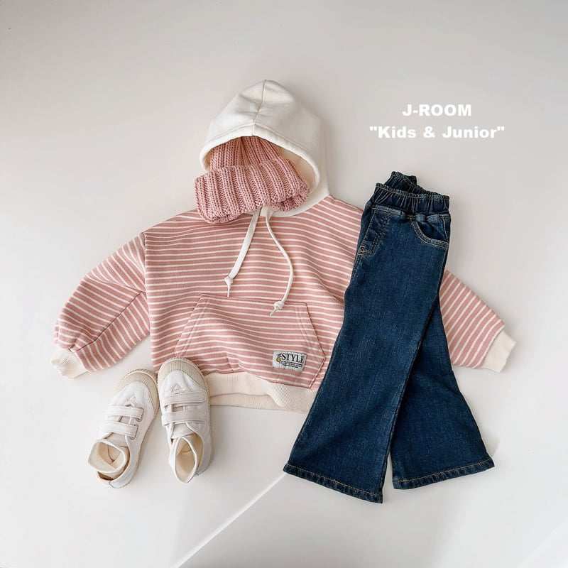 J-Room - Korean Children Fashion - #discoveringself - Mink Stretch Denim Bootcut Pants - 6
