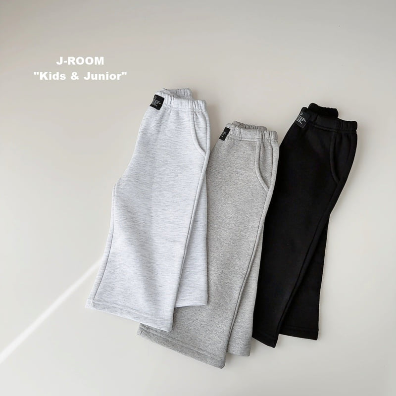 J-Room - Korean Children Fashion - #discoveringself - Point Fleece Wide Pants - 5