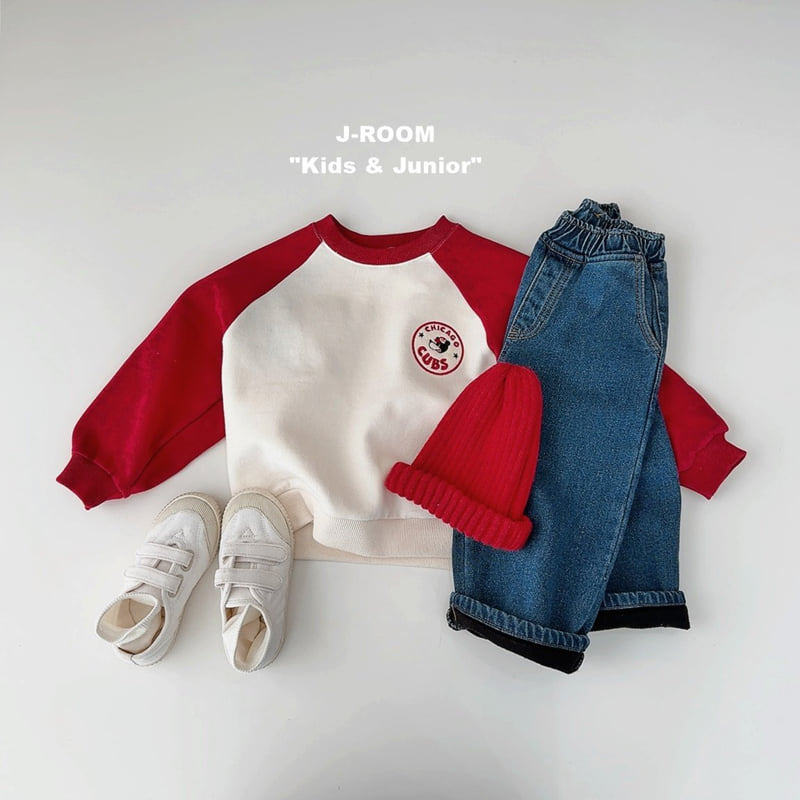 J-Room - Korean Children Fashion - #fashionkids - Chicago Raglan Sweatshirt - 6