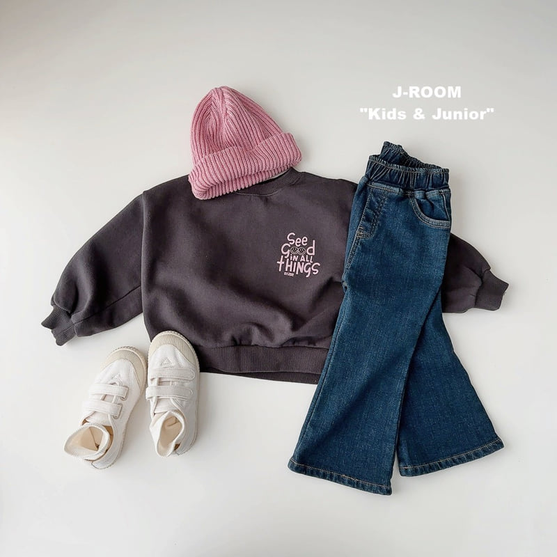 J-Room - Korean Children Fashion - #fashionkids - Mink Stretch Denim Bootcut Pants - 7