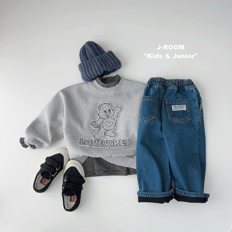 J-Room - Korean Children Fashion - #kidsshorts - Vibe Patch Fleece Sweatshirt - 7