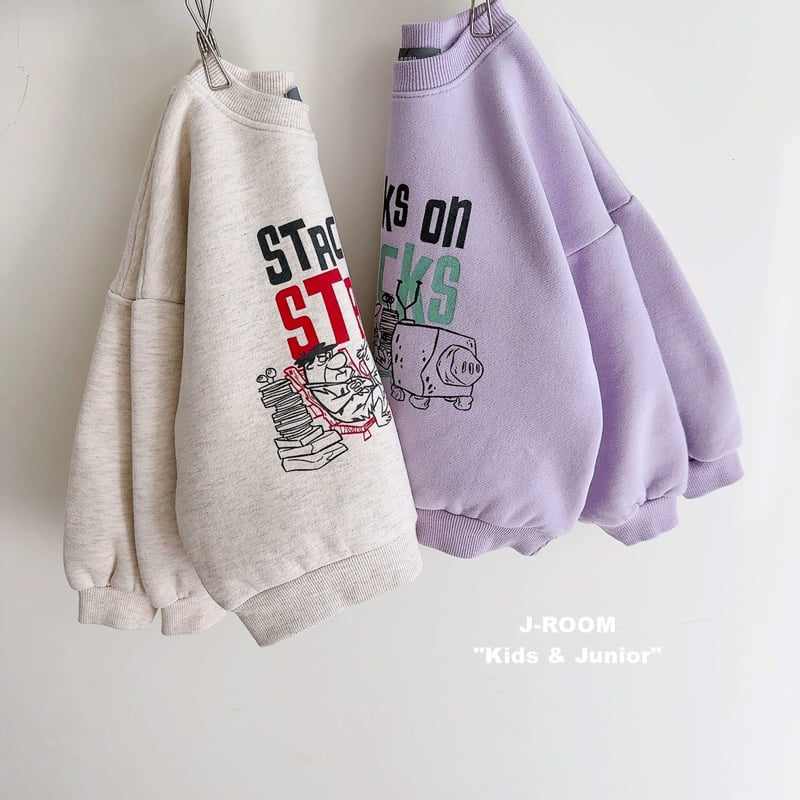 J-Room - Korean Children Fashion - #fashionkids - Stacks Sweatshirt - 4