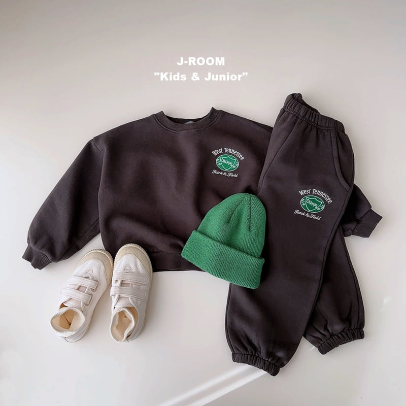J-Room - Korean Children Fashion - #kidsshorts - Champ Embroidery Jogger Pants - 10