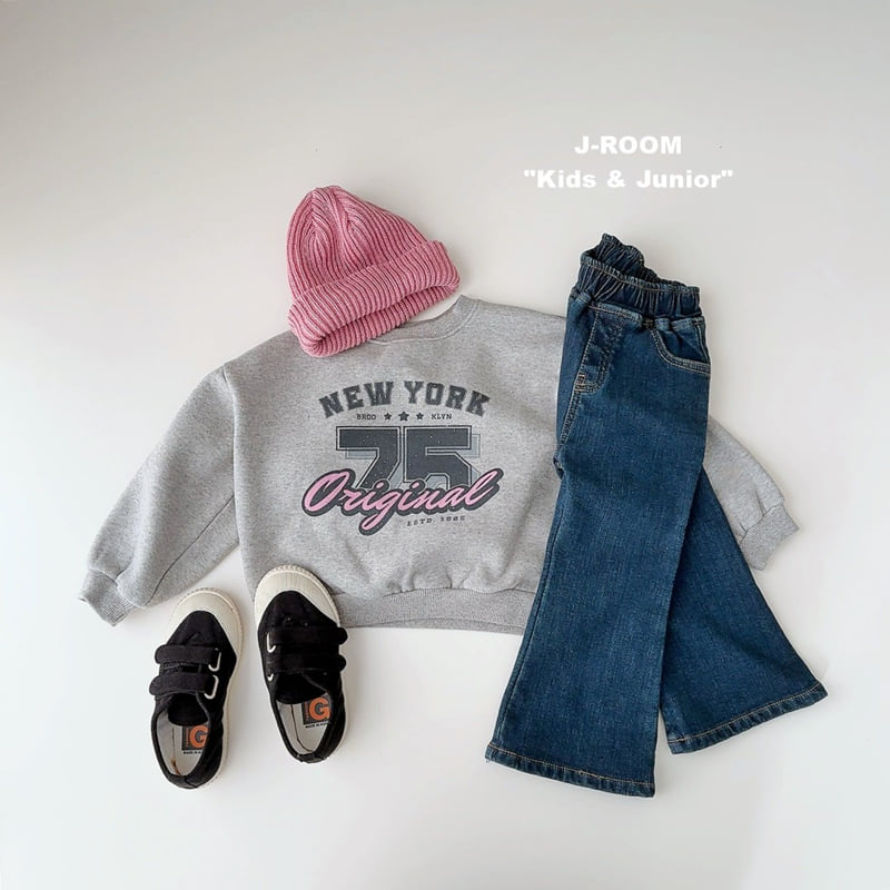 J-Room - Korean Children Fashion - #kidsstore - Mink Stretch Denim Bootcut Pants - 9