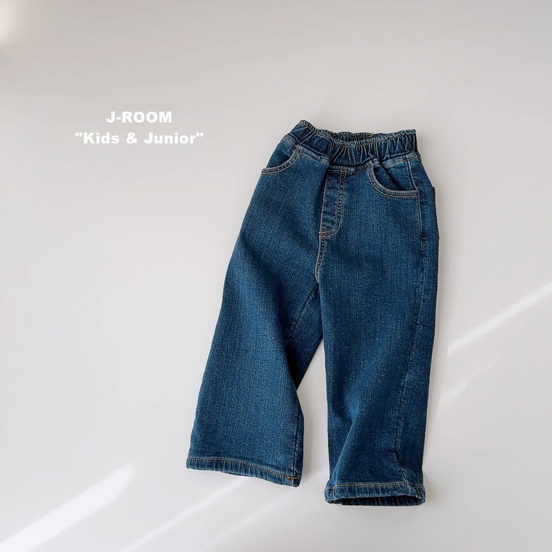 J-Room - Korean Children Fashion - #kidsstore - Interlock Stretch Straight Jeans