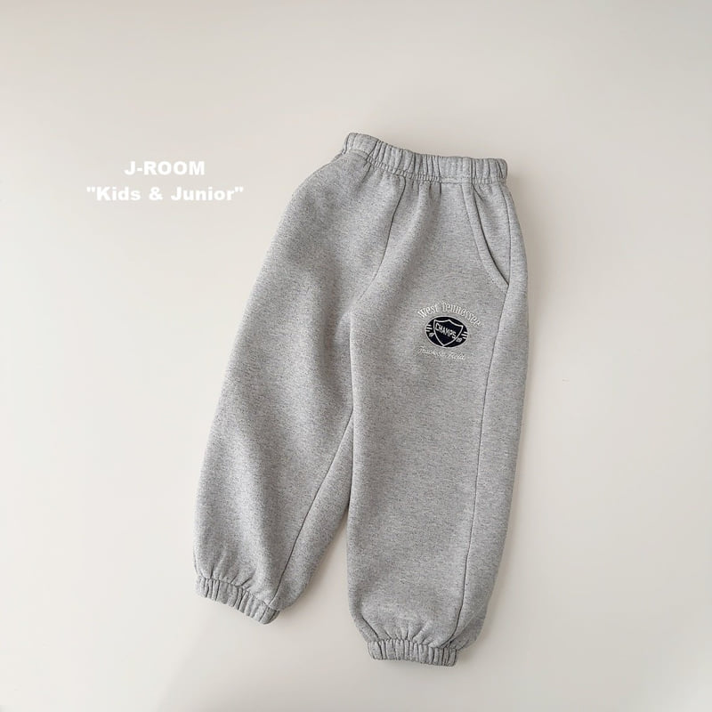 J-Room - Korean Children Fashion - #kidsstore - Champ Embroidery Jogger Pants - 11