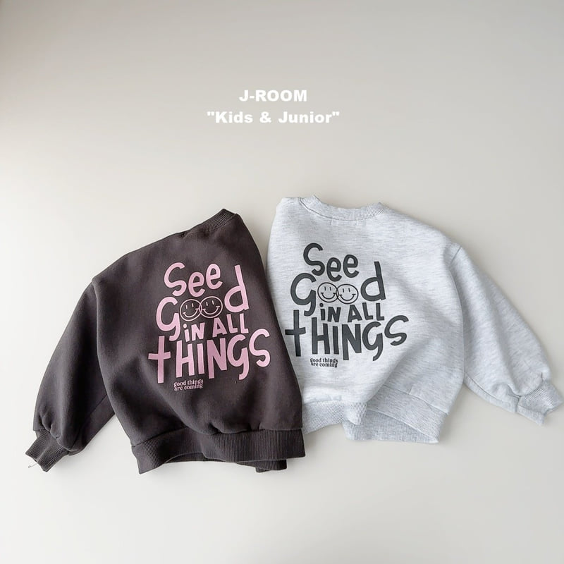 J-Room - Korean Children Fashion - #kidzfashiontrend - Good Smile Sweatshirt - 6