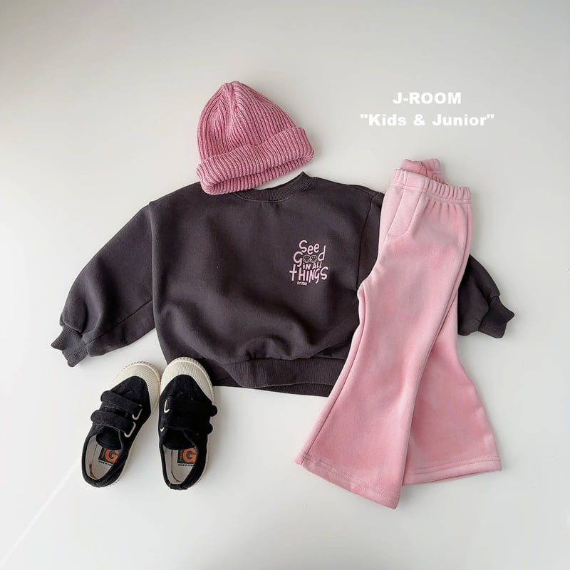 J-Room - Korean Children Fashion - #littlefashionista - Good Smile Sweatshirt - 8