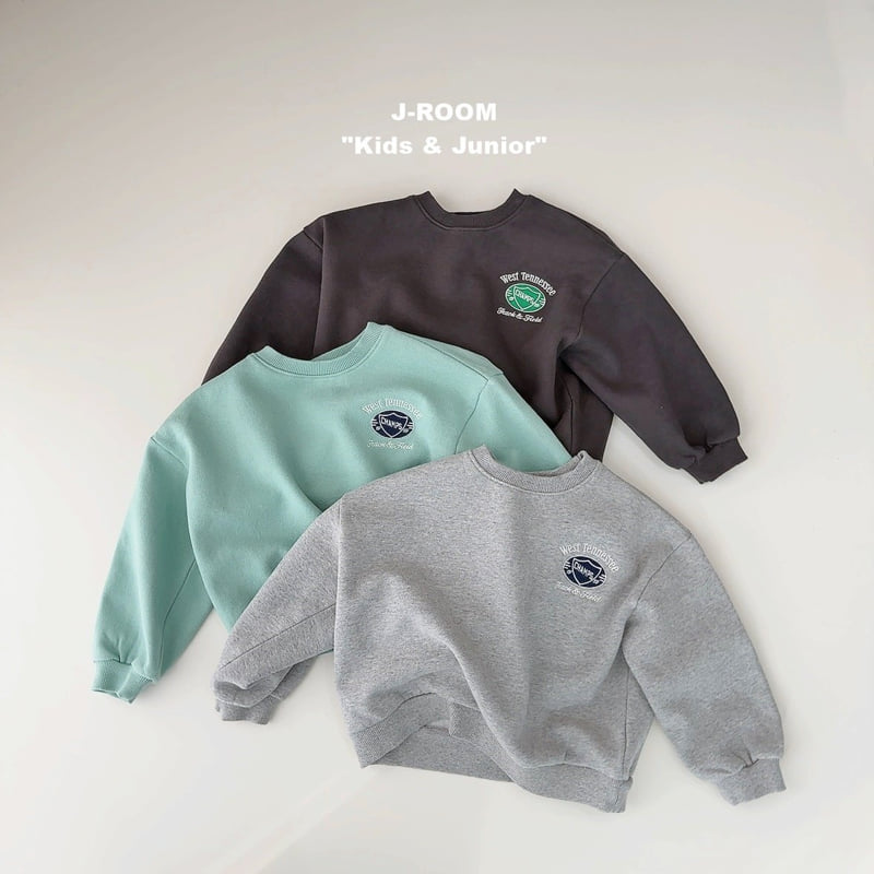 J-Room - Korean Children Fashion - #littlefashionista - Champ Embroidery Sweatshirt