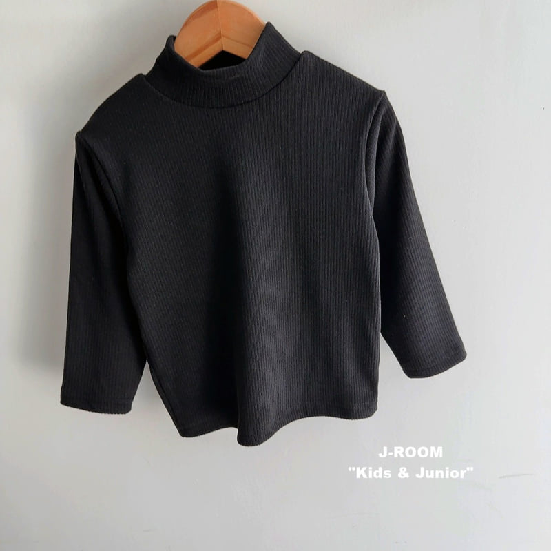 J-Room - Korean Children Fashion - #magicofchildhood - Basic Ribbed Turtleneck Tee - 6