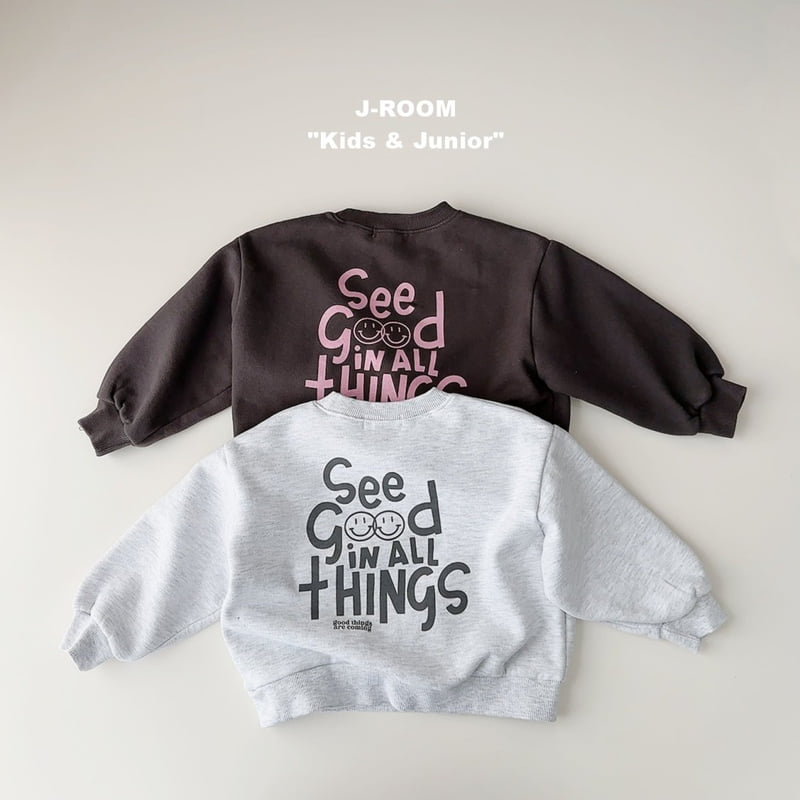 J-Room - Korean Children Fashion - #littlefashionista - Good Smile Sweatshirt - 4