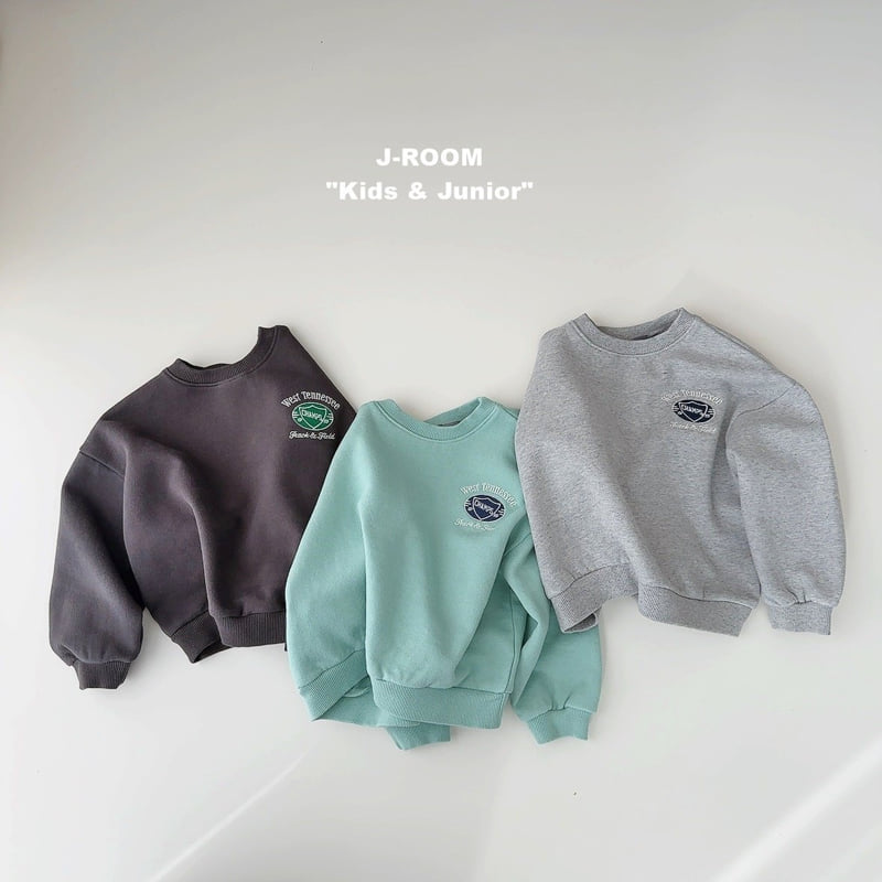 J-Room - Korean Children Fashion - #magicofchildhood - Champ Embroidery Sweatshirt - 2