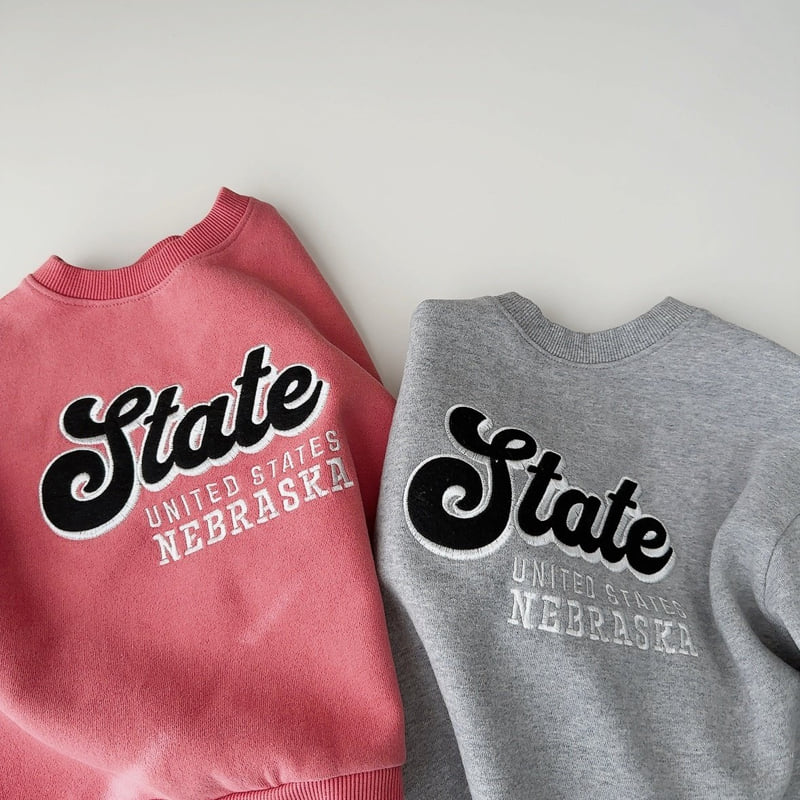 J-Room - Korean Children Fashion - #minifashionista - State Patch Sweatshirt - 2