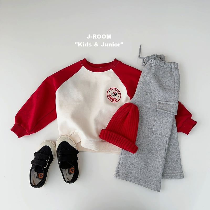 J-Room - Korean Children Fashion - #minifashionista - Chicago Raglan Sweatshirt - 8