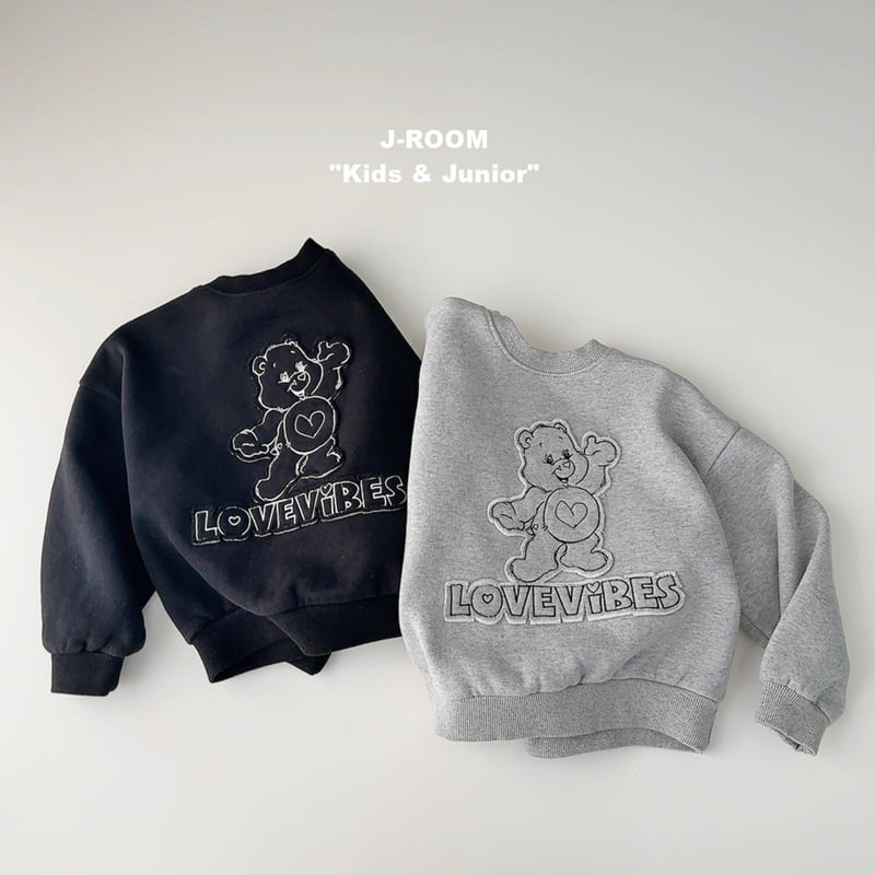 J-Room - Korean Children Fashion - #stylishchildhood - Vibe Patch Fleece Sweatshirt