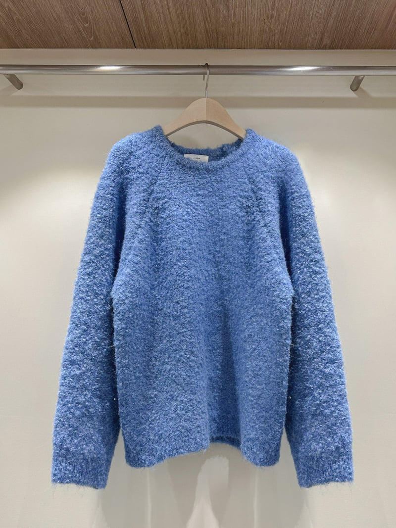 J dew - Korean Women Fashion - #momslook - Pom Pom Bouclé Knit - 3
