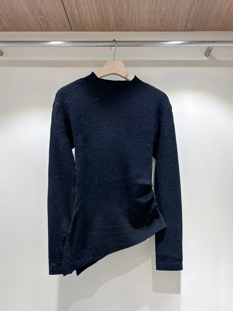 J dew - Korean Women Fashion - #womensfashion - Side Shirring Ribbed Knit - 4